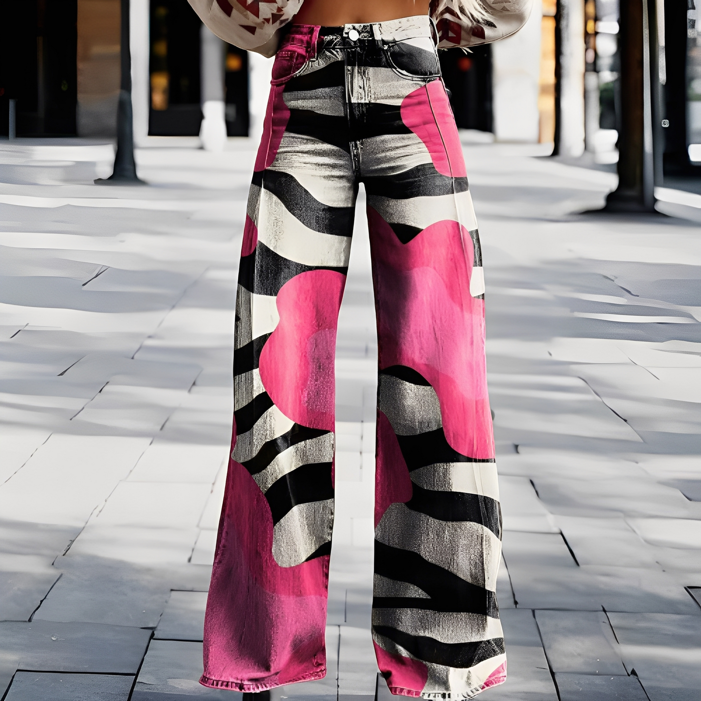 Briley - Stilvolle, elegante Damenhosen mit weitem Bein