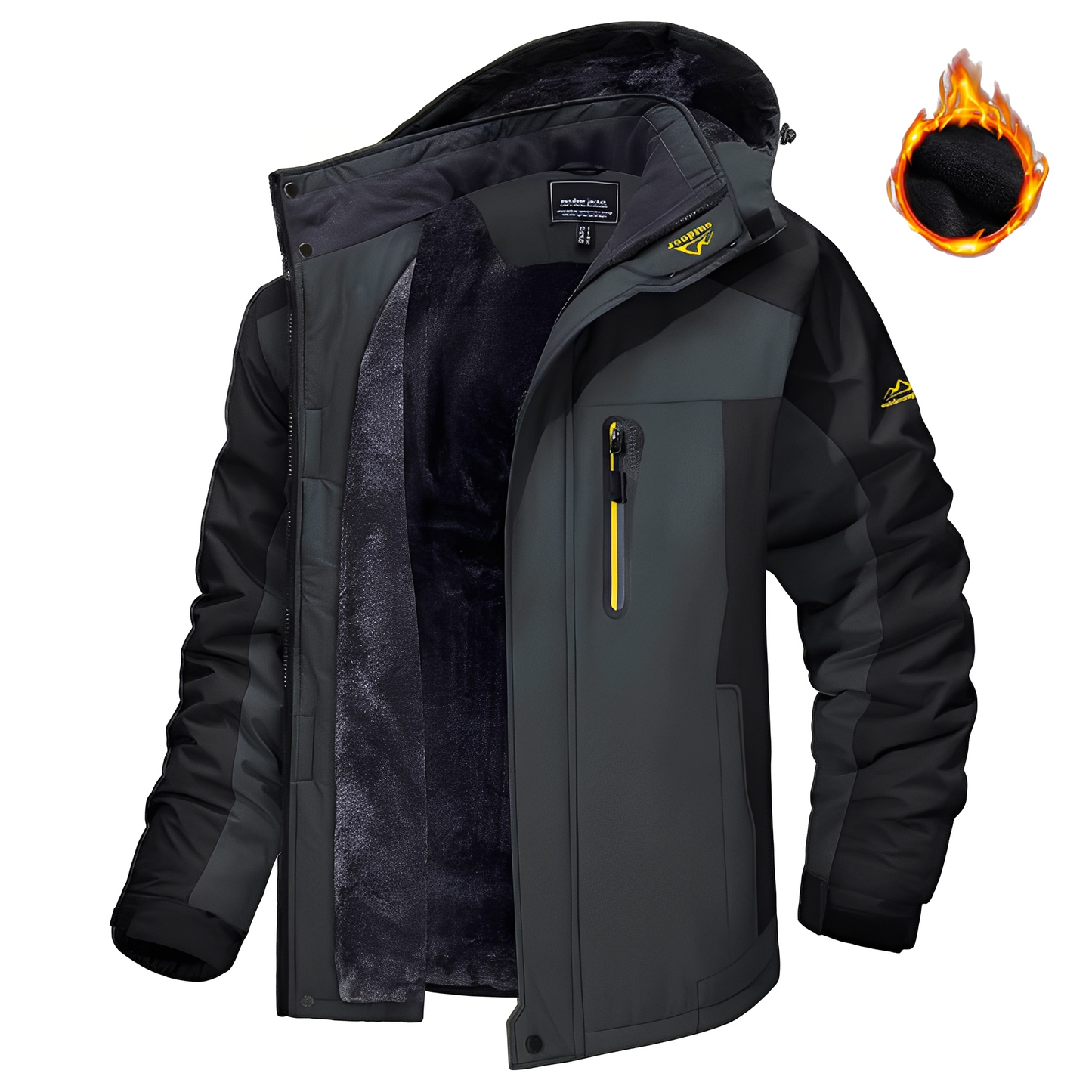Felix - Moderne Herren-Winterjacke für kalte Tage