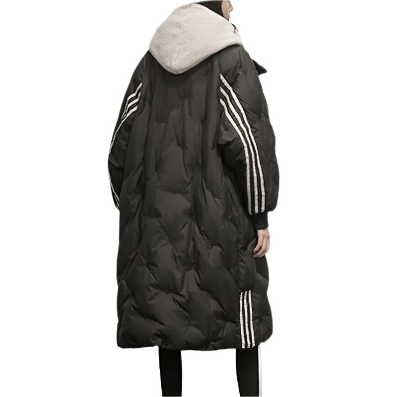 Tiril – Lange Damen-Daunenjacke