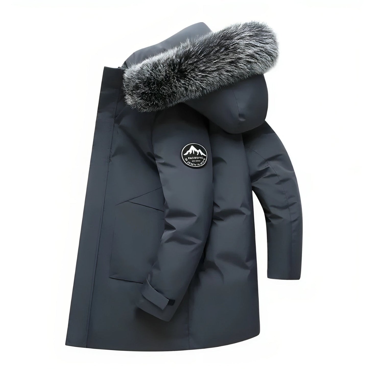 Aik – Winterjacke mit Fellkapuze