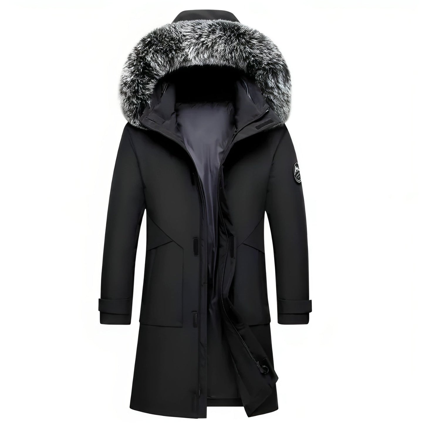 Aik – Winterjacke mit Fellkapuze