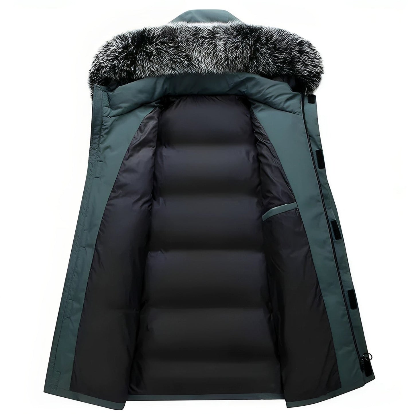 Aik – Winterjacke mit Fellkapuze