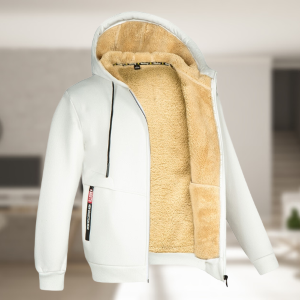 Andrew – Winterjacke mit Fleecehaube
