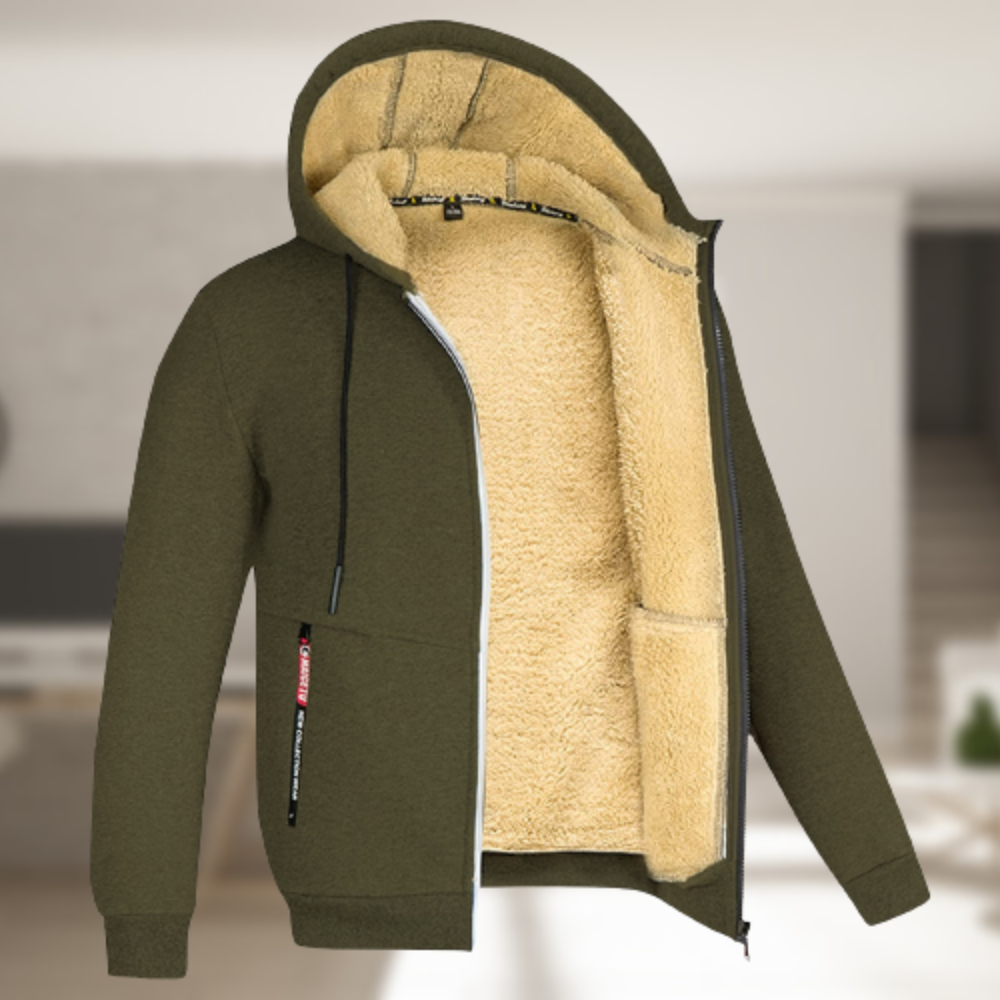 Andrew – Winterjacke mit Fleecehaube