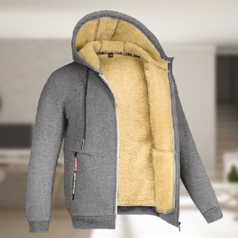 Andrew – Winterjacke mit Fleecehaube