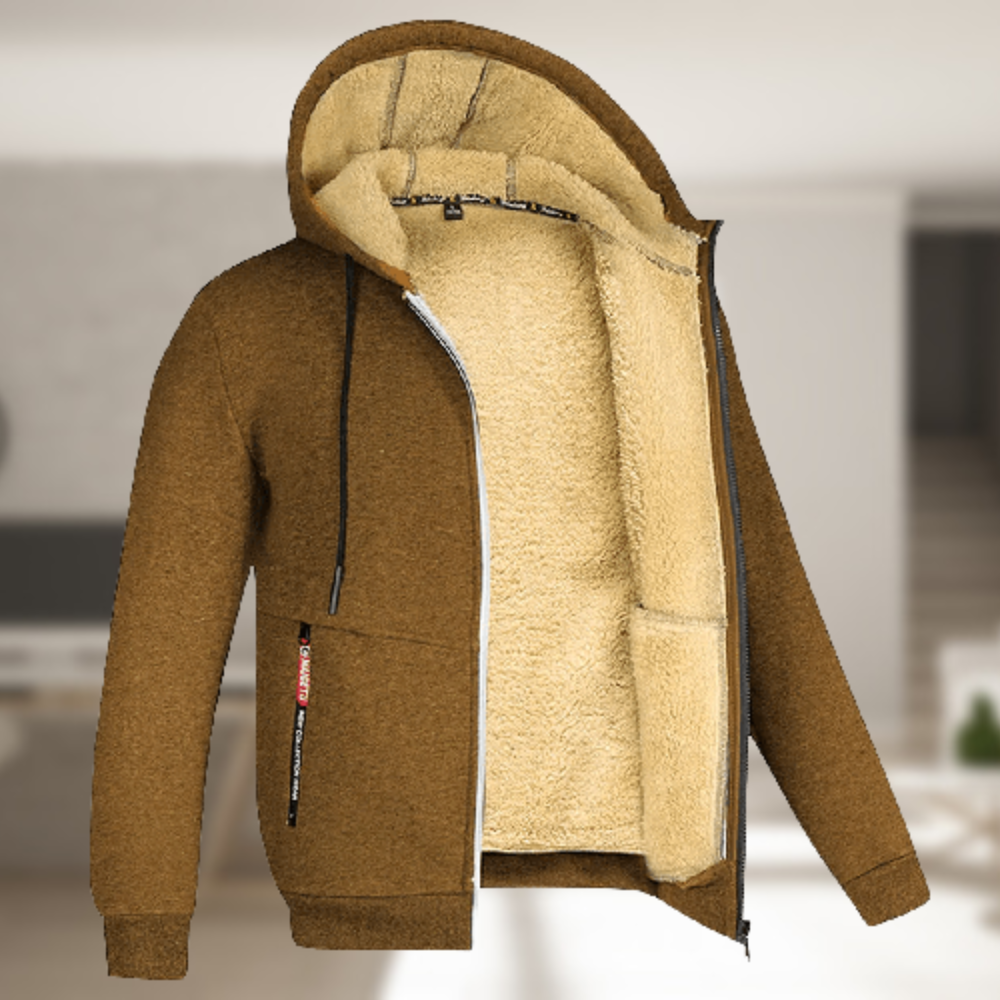 Andrew – Winterjacke mit Fleecehaube