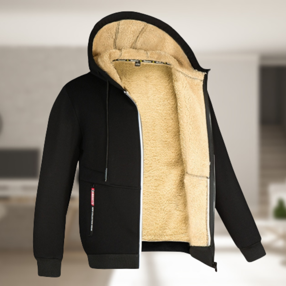 Andrew – Winterjacke mit Fleecehaube
