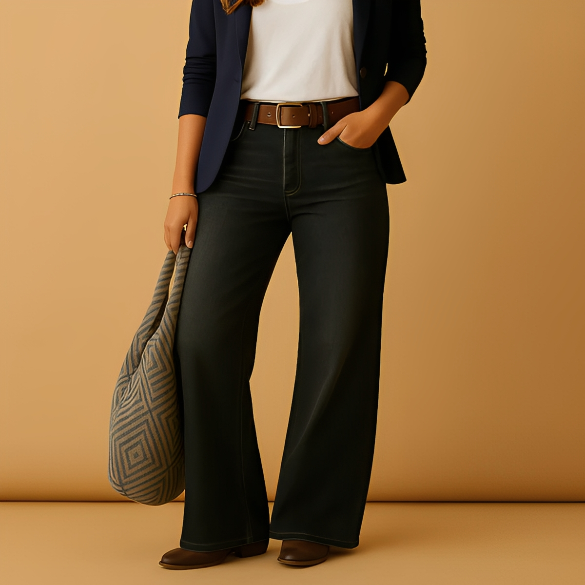 Analiza - Stilvolle gerade Damenhose