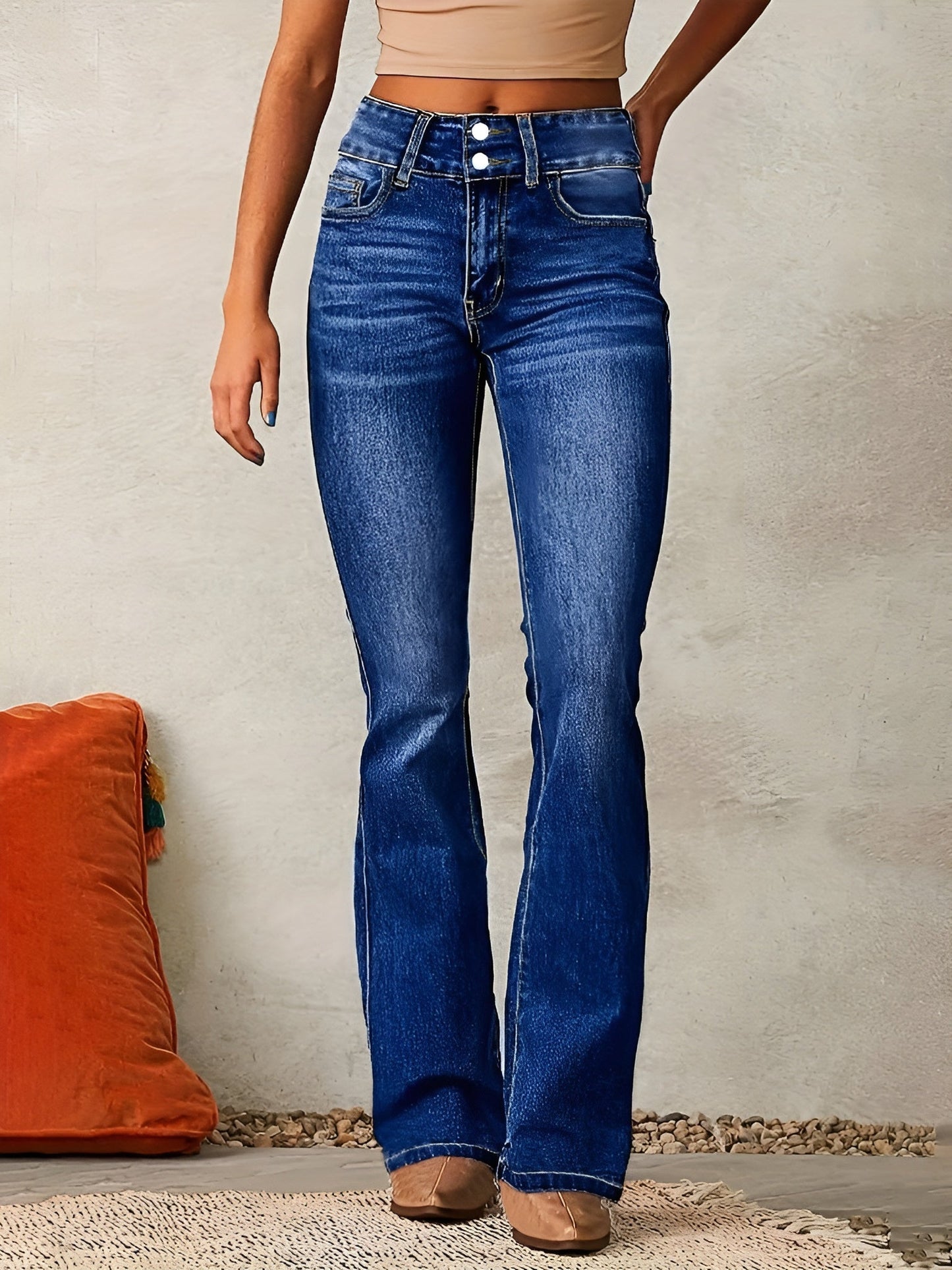 Neely - Bequeme Jeans mit hohem Bund für Damen