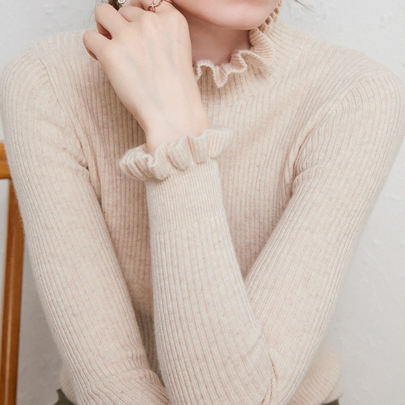 Alva – Weicher Kaschmir-Rollkragenpullover