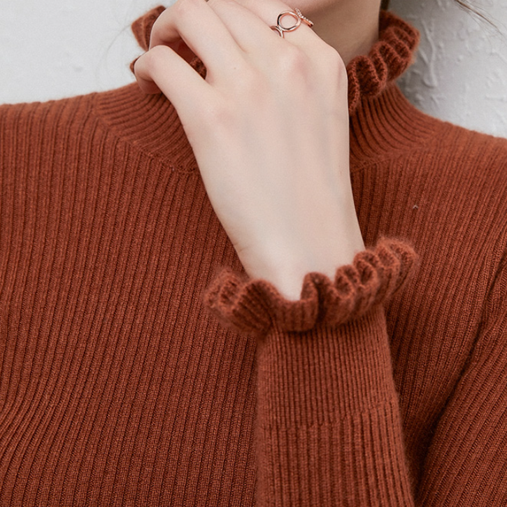Alva – Weicher Kaschmir-Rollkragenpullover