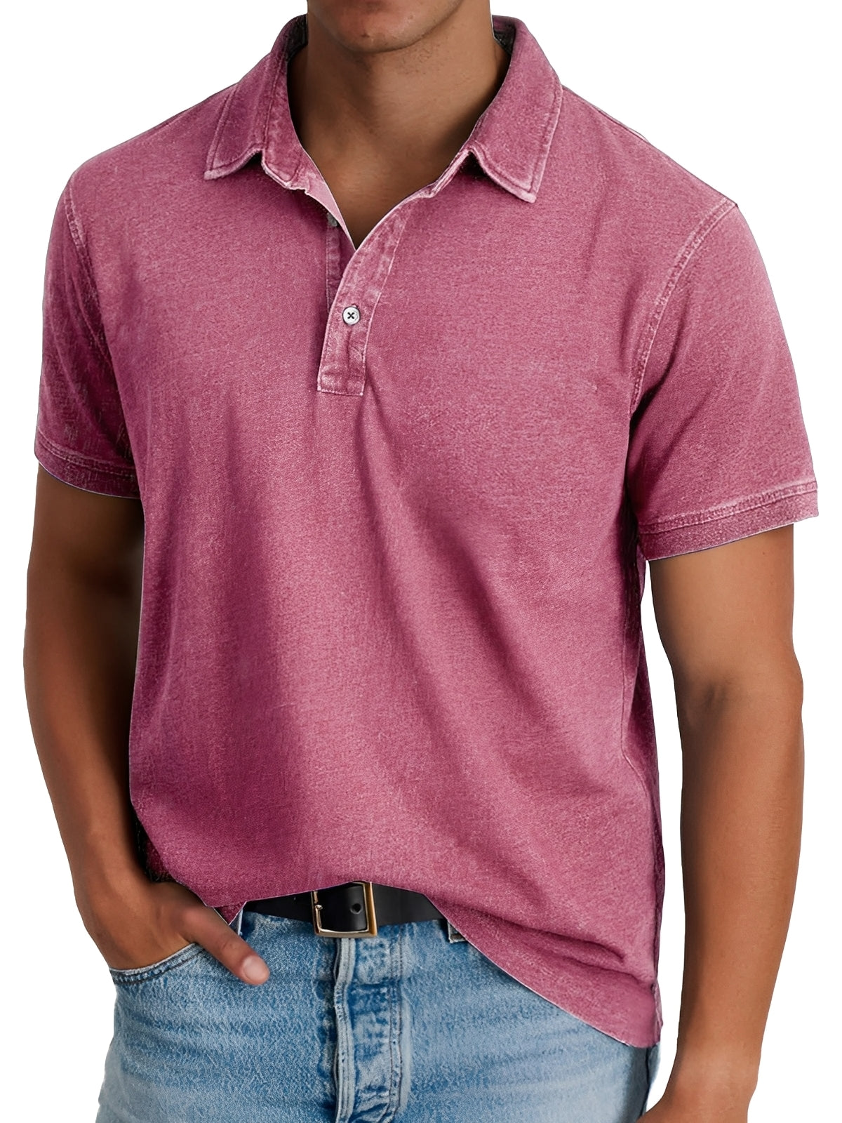 Darrell - Lässig geschnittenes, modernes Poloshirt für Herren