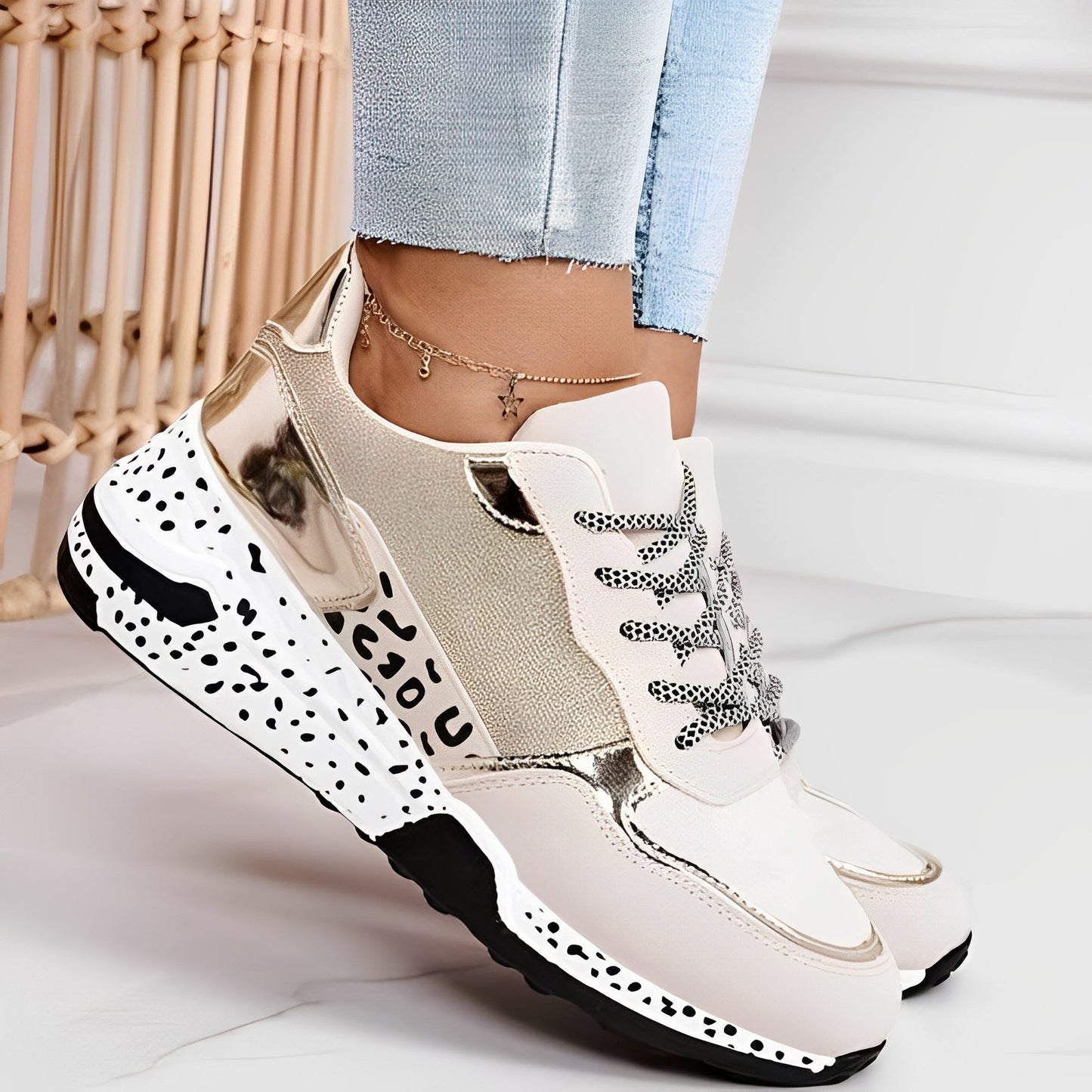 Penelope - Bequemer Damenschuh mit Keilabsatz