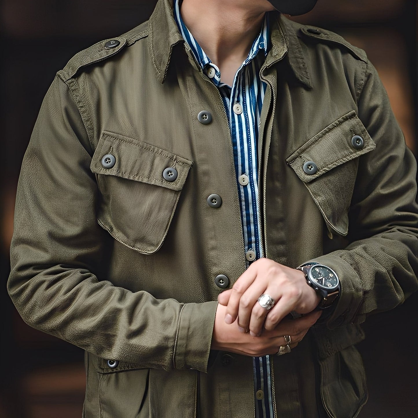 Arnold - Klassische Herrenjacke mit Taschen