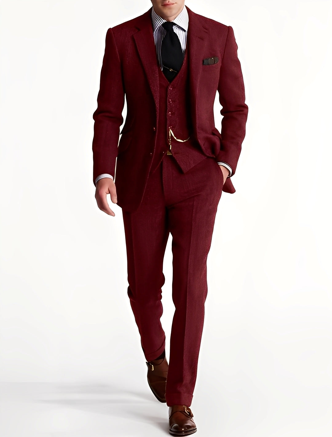 Desmond - Eleganter Herrenanzug aus dreiteiligem Tweed