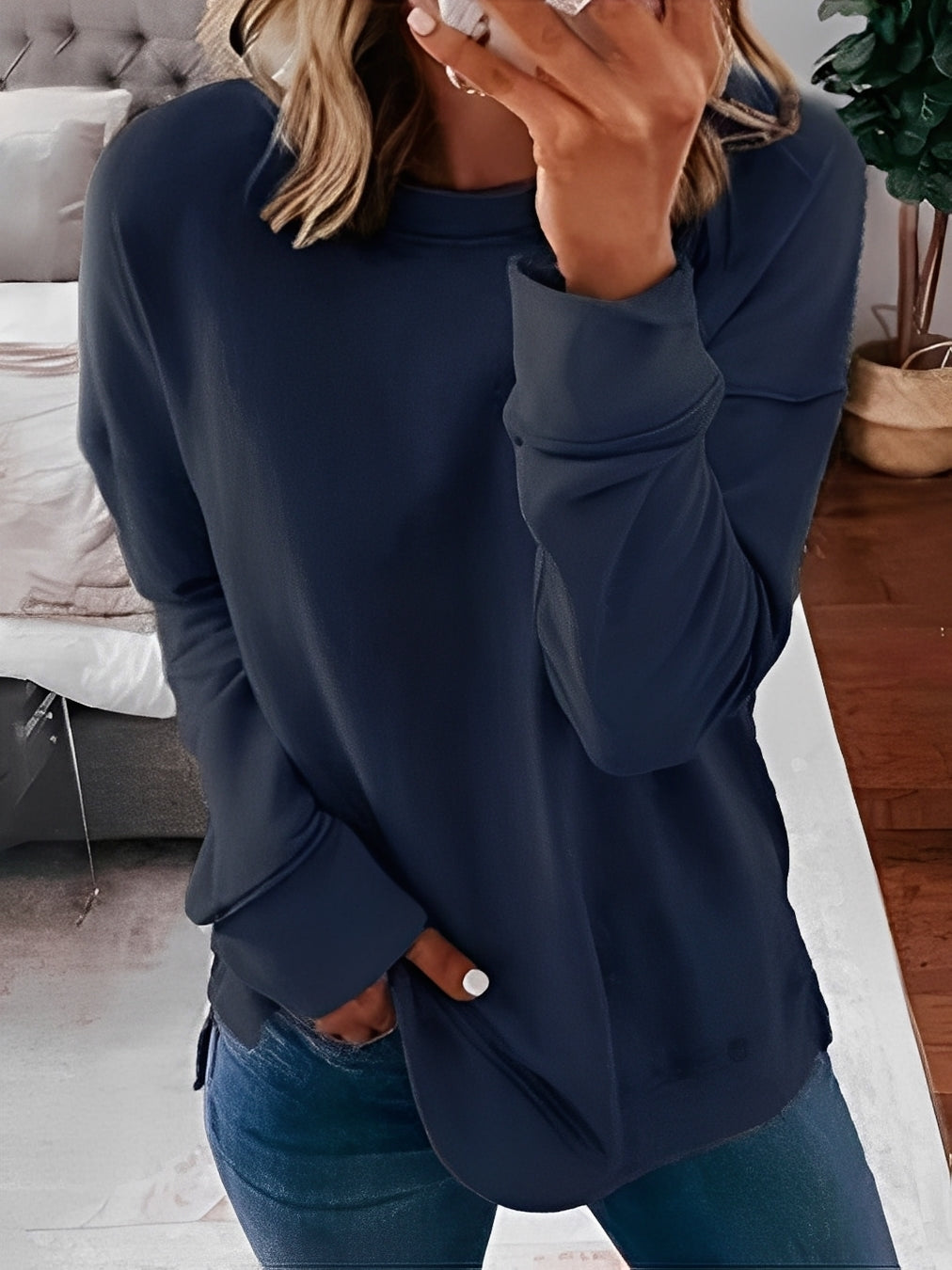 Charnette - Bequemer, Retro-Pullover für Frauen