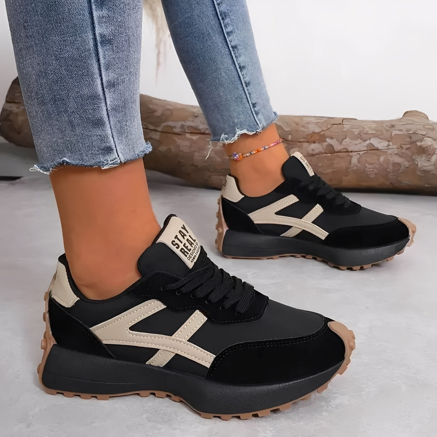 Davena - Bequeme Damenschuhe mit rutschfester Sohle