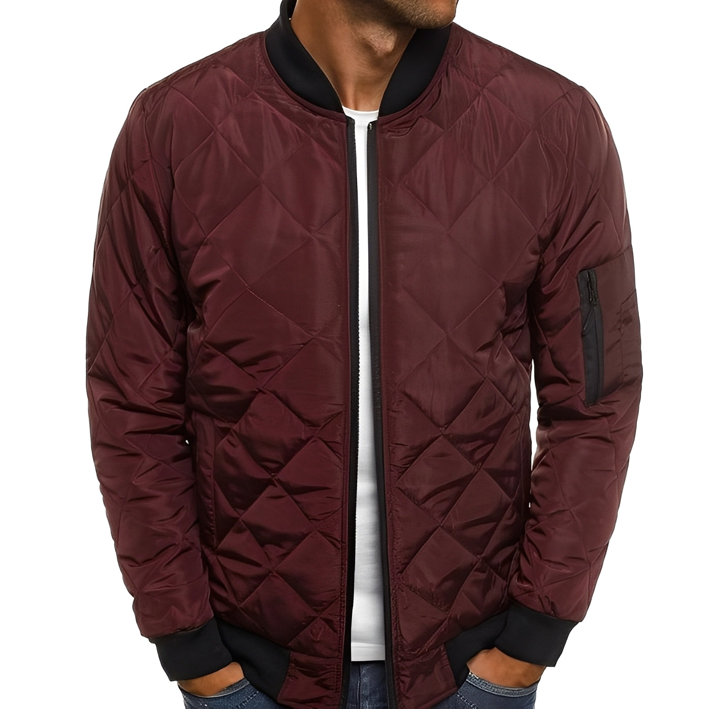 Jeffry - Stilvolle, windabweisende Herren-Outdoorjacke