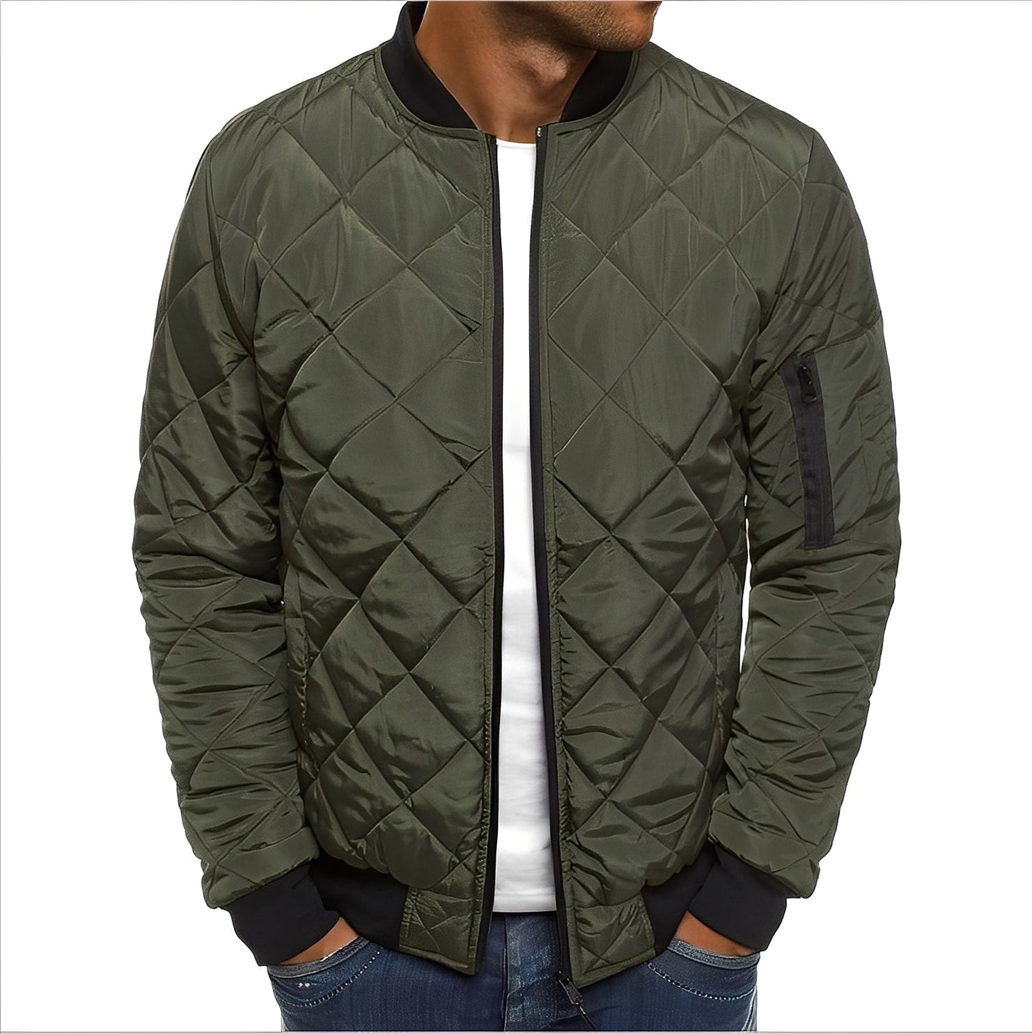 Jeffry - Stilvolle, windabweisende Herren-Outdoorjacke