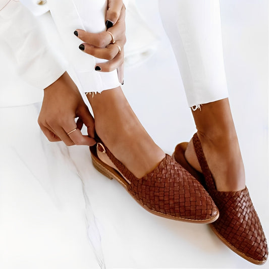Shirley - Modische Damenflats mit spitzem Design