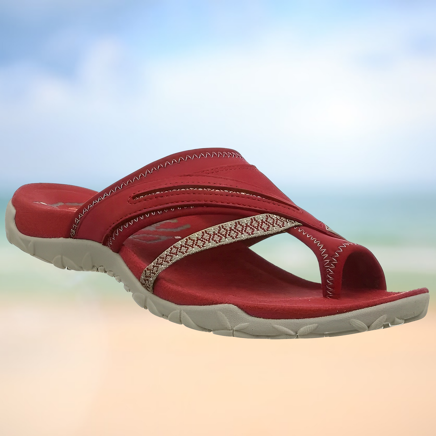 Eva – Gepolsterte Einziehsandalen