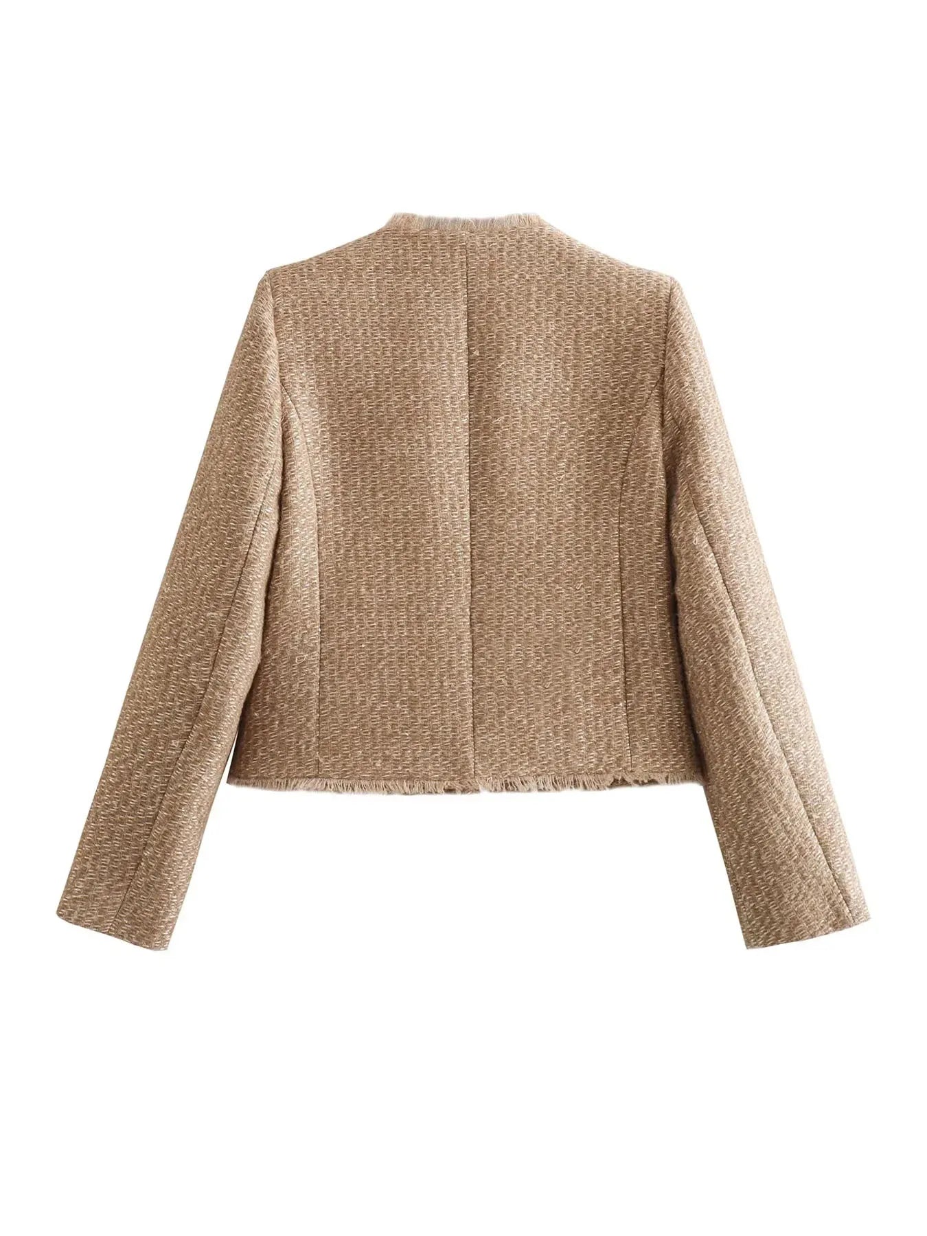 Melinda – Tweed-Blazer im klassischen Stil