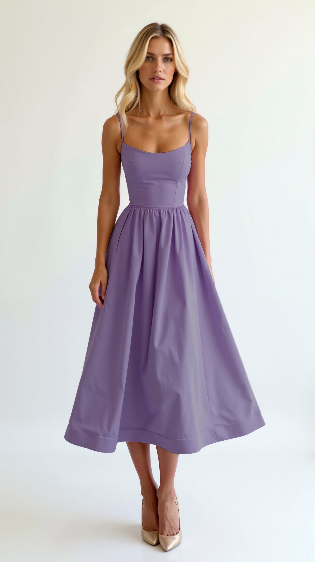Tamara – Einfaches Midikleid
