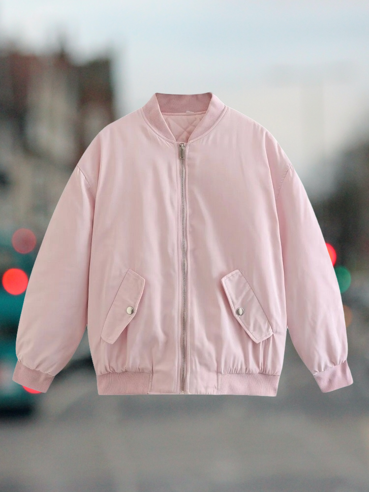 FrostFlex – Oversized Bomberjacke für kalte Tage
