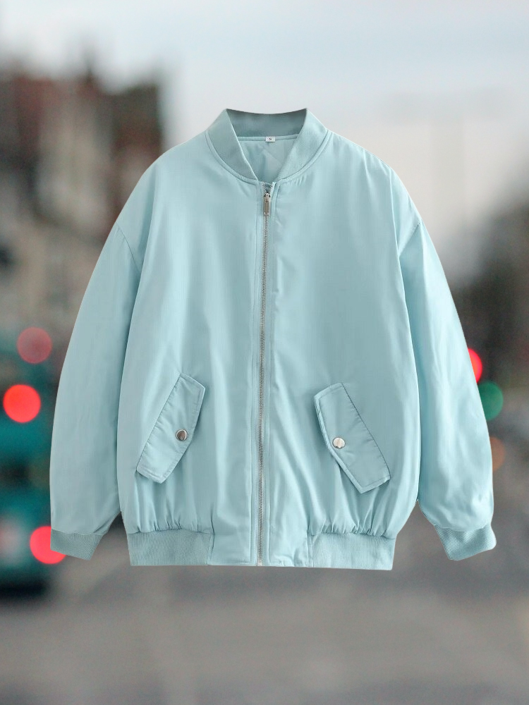 FrostFlex – Oversized Bomberjacke für kalte Tage