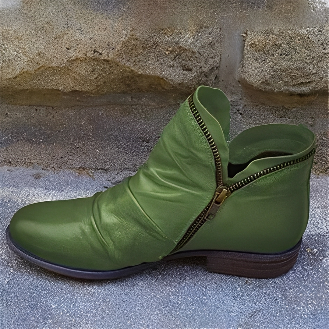 Maïa - Stilvolle Damen-Lederstiefeletten