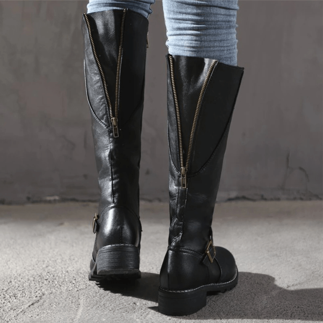Beatrice – Hohe Stiefel für schlanke Beine