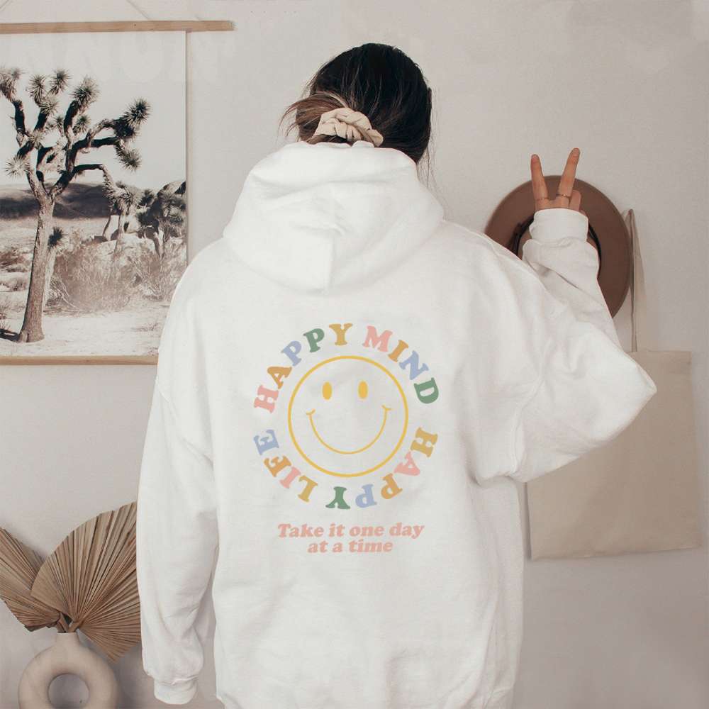 One Day – Stylischer Statement-Hoodie aus Baumwolle