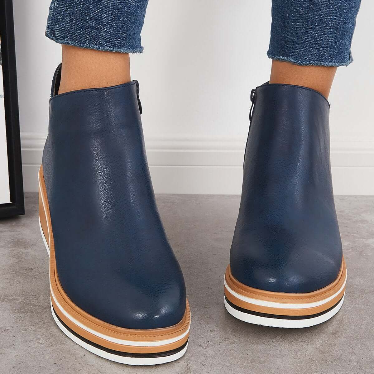 Danielle – Stylische Plateaustiefel