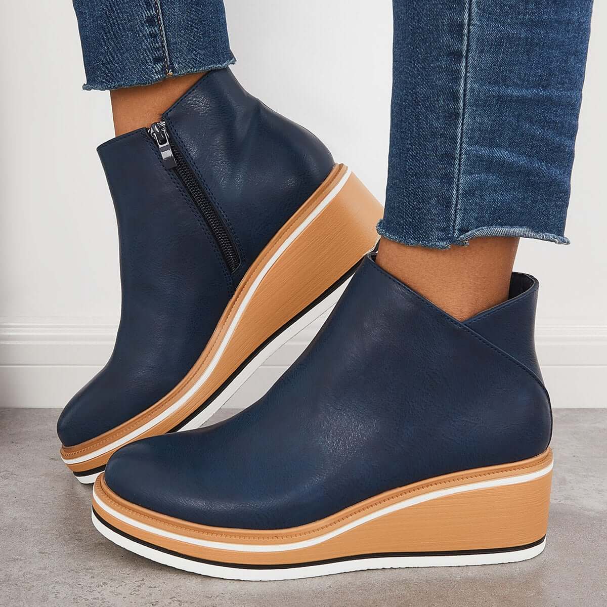 Danielle – Stylische Plateaustiefel