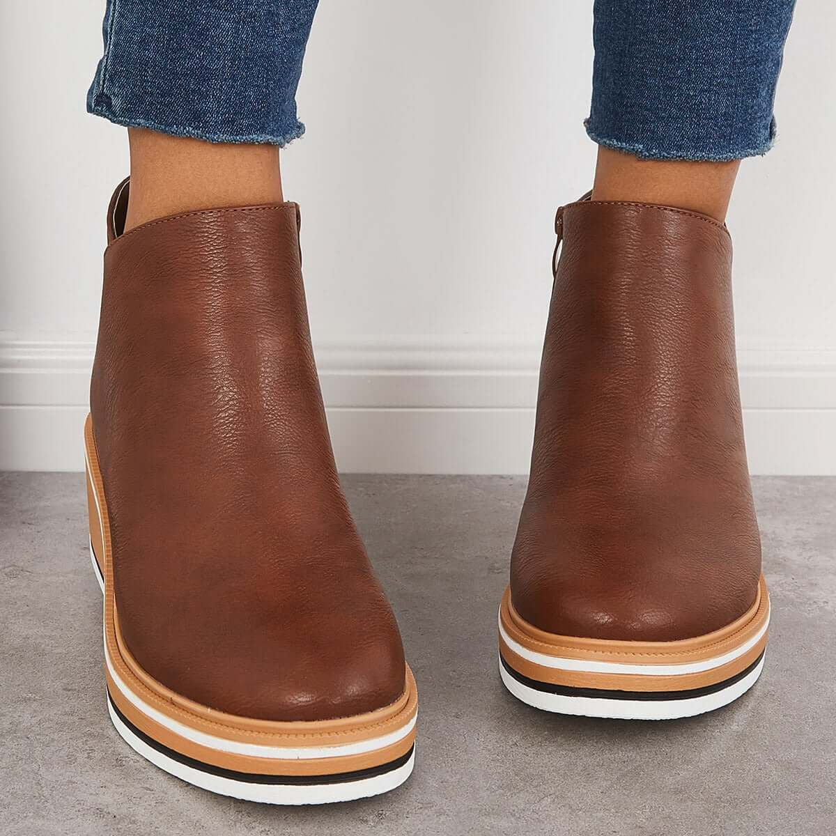 Danielle – Stylische Plateaustiefel