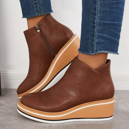 Danielle – Stylische Plateaustiefel