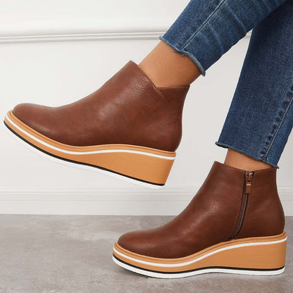 Danielle – Stylische Plateaustiefel