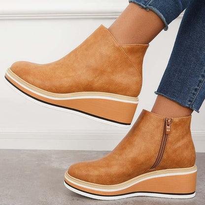 Danielle – Stylische Plateaustiefel