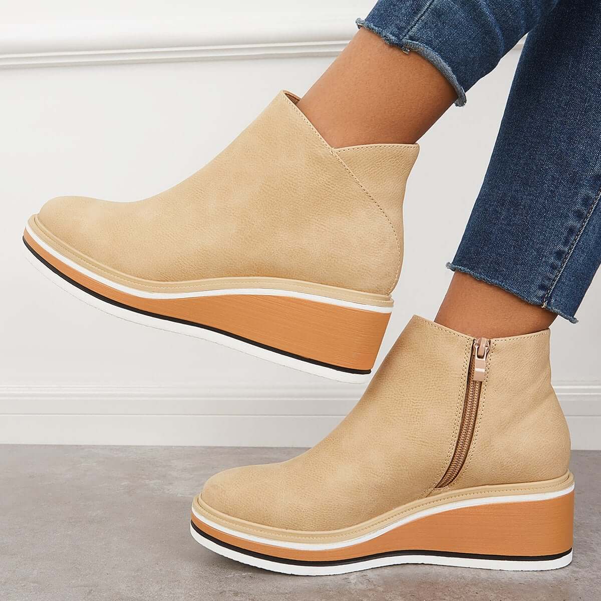 Danielle – Stylische Plateaustiefel