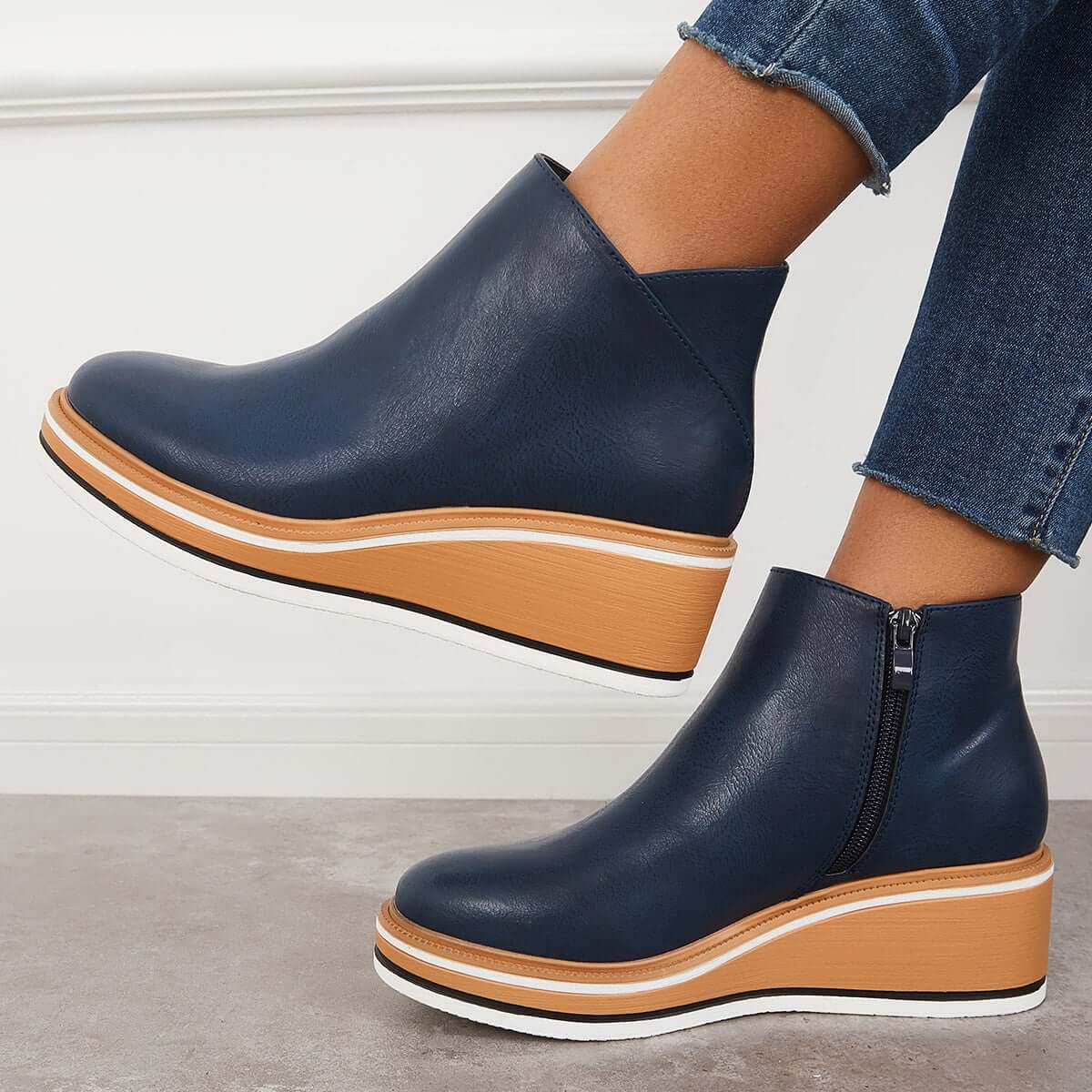 Danielle – Stylische Plateaustiefel