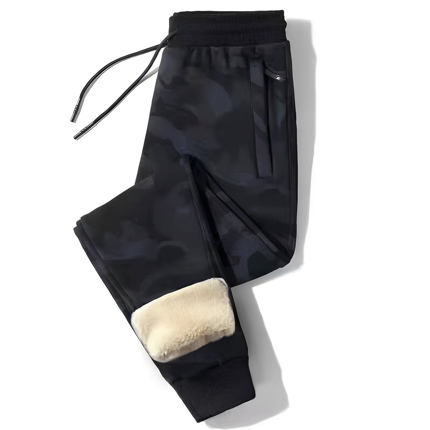 Theo - Comfortable, warm pants with a straight cut for men
