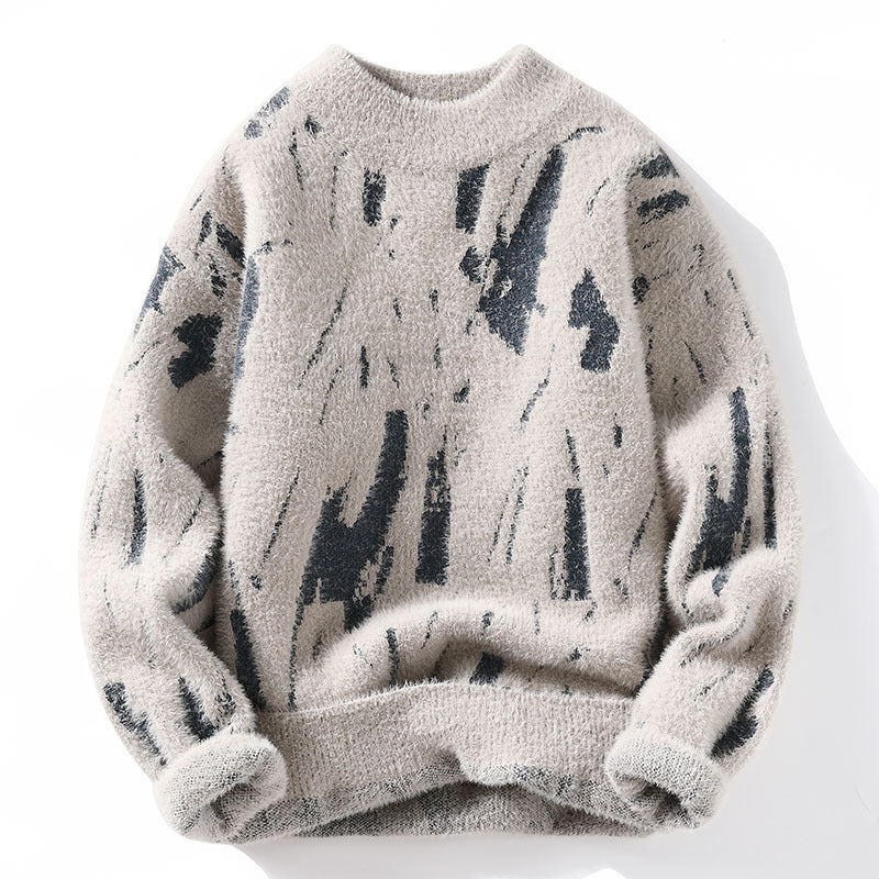 Damian - Trendiger Herren-Fleecepulli