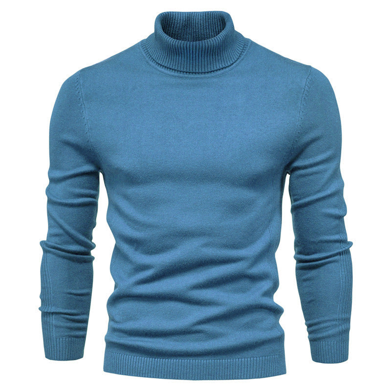Jeremie - Bequemer, warmer Rollkragenpullover für Herren