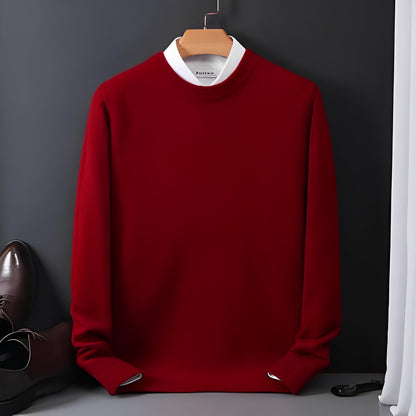 Inigo - Eleganter, bequemer Kaschmirpullover für Männer