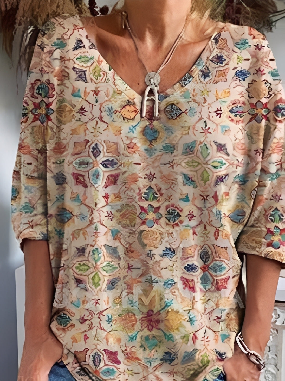 Molly - Fashionable Long-Sleeved Shirt for Women