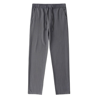 Eljude - Comfortable Men's Pants with Drawstring