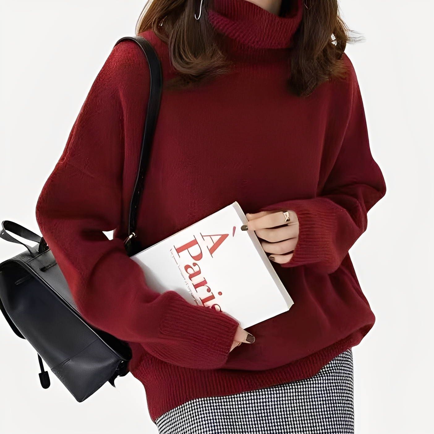 Amilia - Eleganter und lässiger Rollkragenpullover für Damen