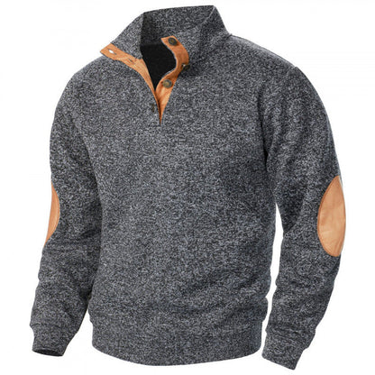 Oliver - Modischer Jacquard-Pullover mit Strickdetails für Herren
