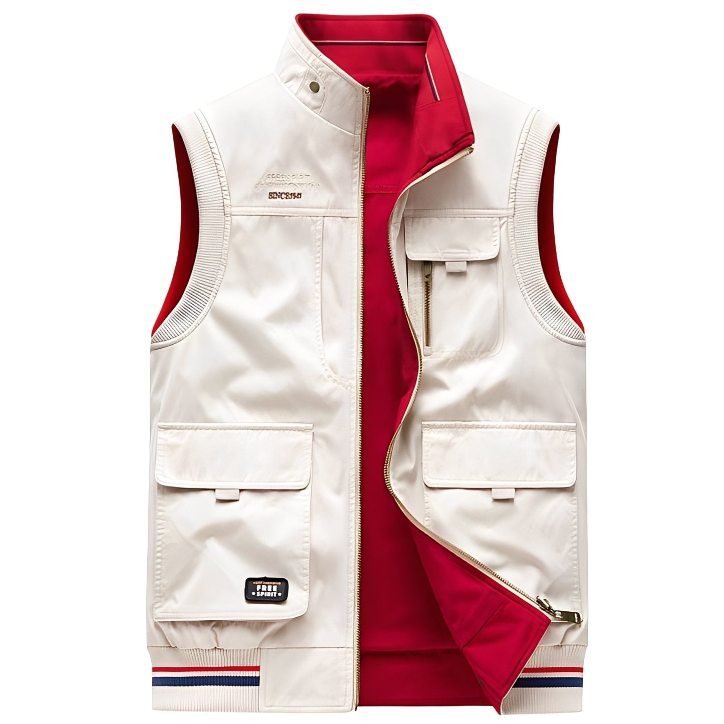 Géraud - Stilvolle Herrenweste mit vielen Taschen