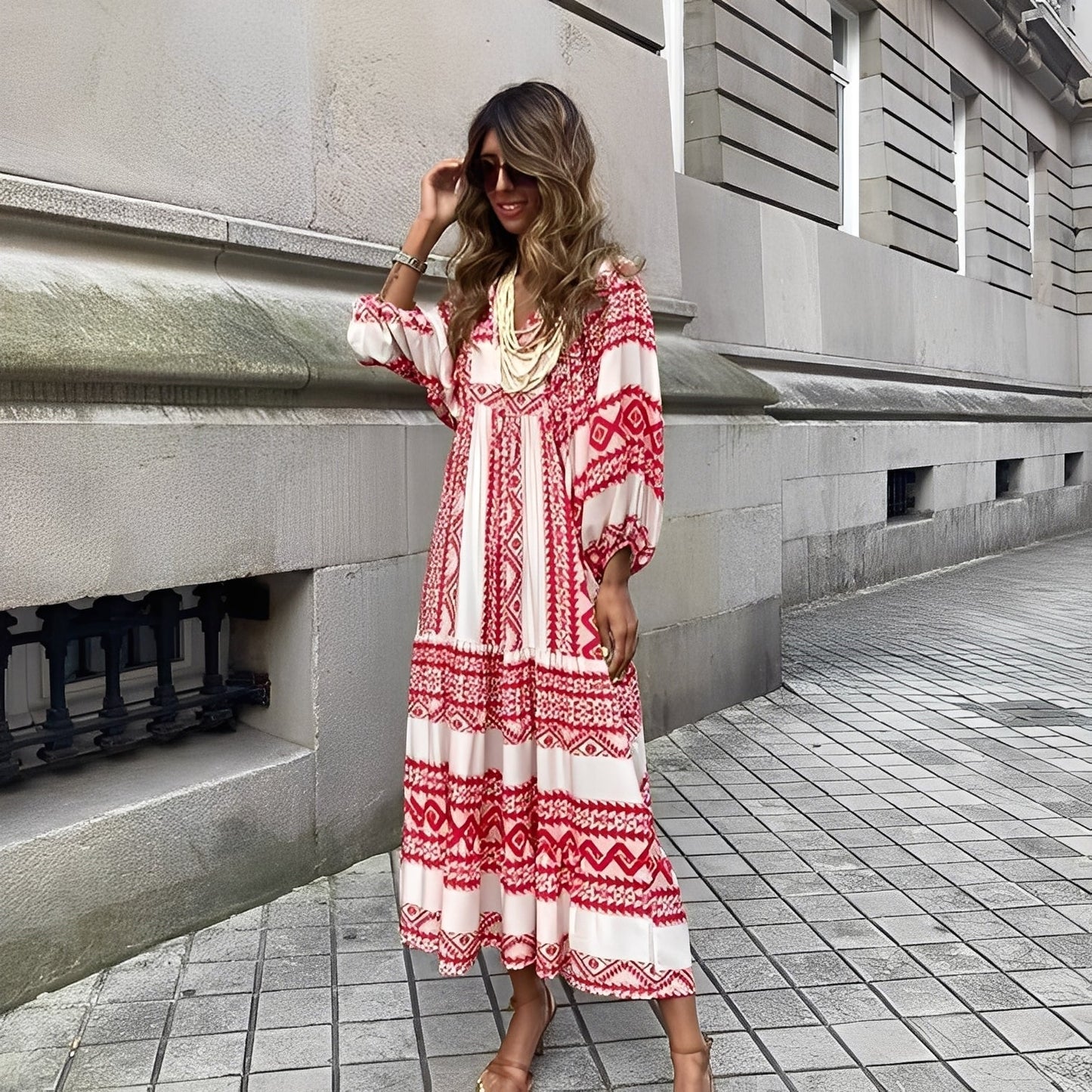 Irénée - Schickes Boho-Kleid für Damen
